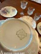 Misc Plates, Candle Holders, Cup & Saucer, Jewelry Container