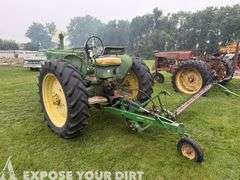 John Deere Model A with Sickle Mower