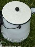 Ceramic & Metal Over Fire Coffee/Tea Pots