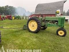 John Deere Model A with Sickle Mower
