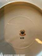 Unique Set of 3 plates, misc plates, 2 champaign glasses, cup & saucer