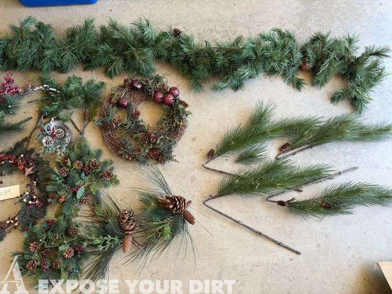 Christmas Wreaths and Greenery