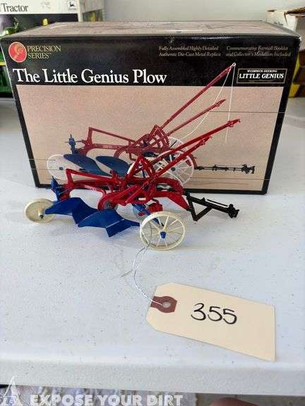 The Little Genius Plow Die-Cast Toy