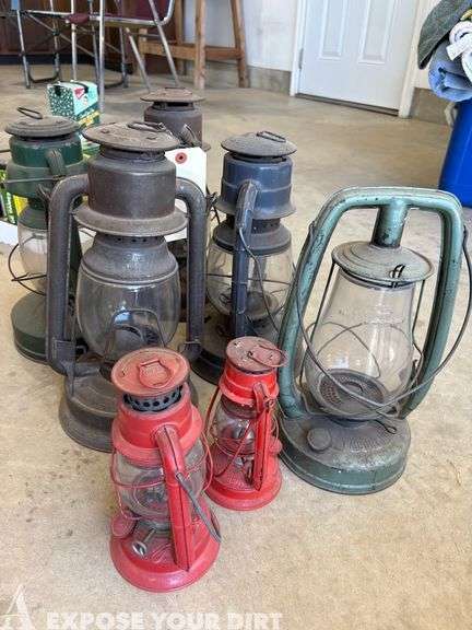 7 Vintage Lanterns