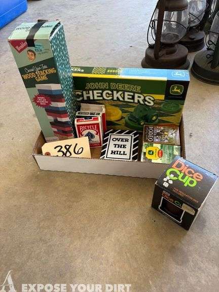 John Deere Checkers and Games