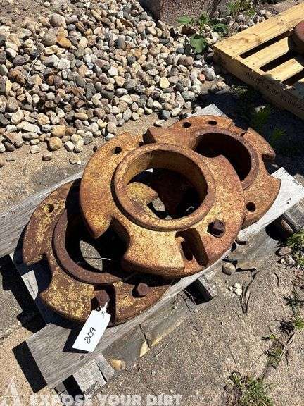 3 John Deere Rear Wheel Weights