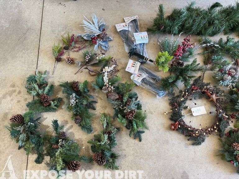 Christmas Wreaths and Greenery