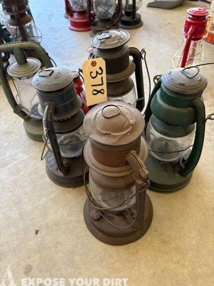 7 Vintage Lanterns