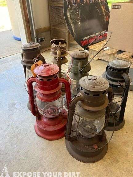 6 Vintage Lanterns