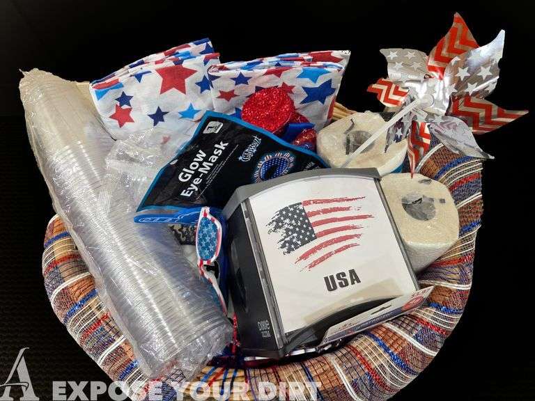 Patriotic Tailgating or Grill Out Party Pack