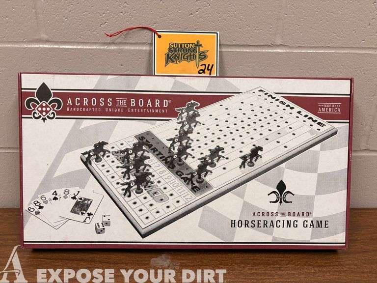 Across the Board Racehorse Game