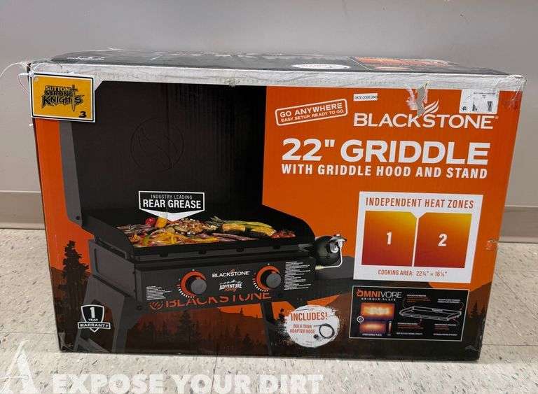 22" Blackstone Griddle
