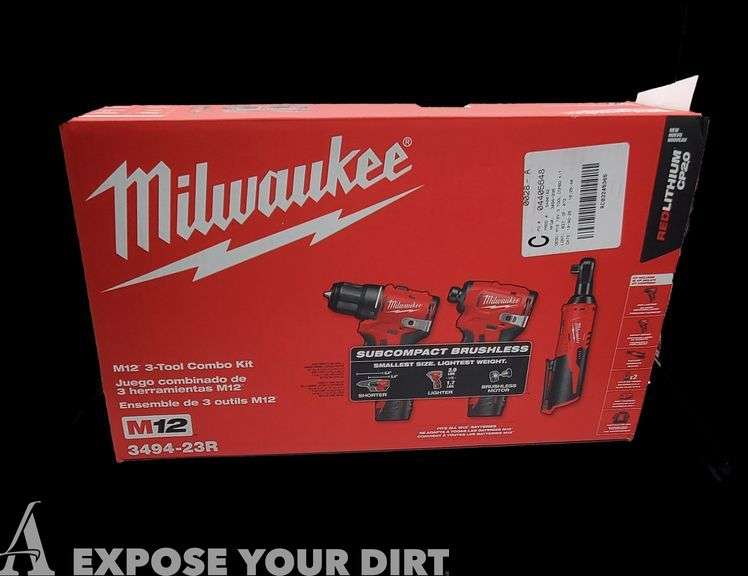 Milwaukee 3-Tool Combo Kit