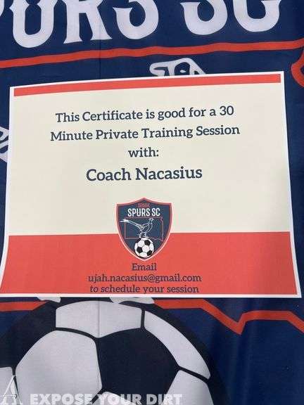 Private Training Session with Coach Nacasius