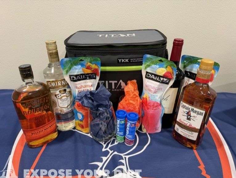 2015 Girls Team Basket - Booze Basket