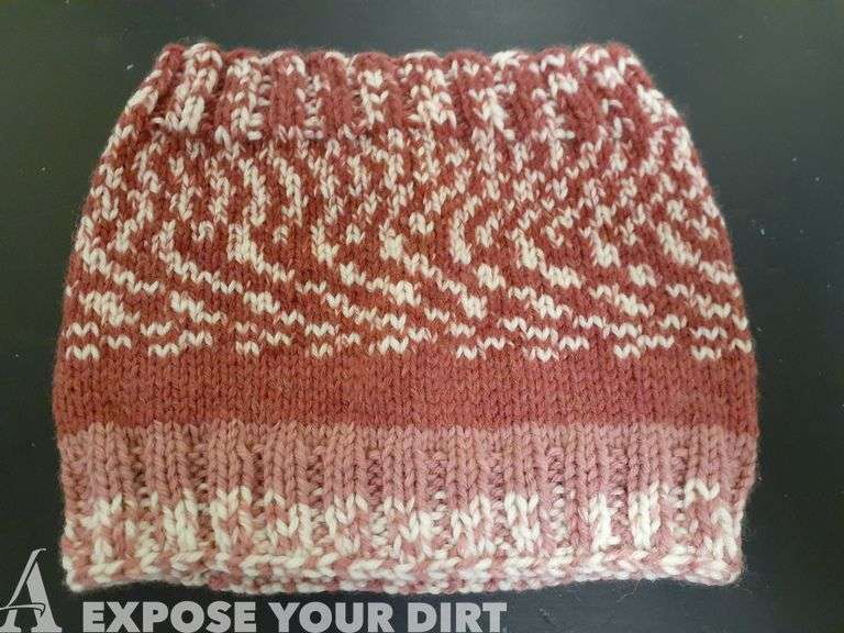 Fair Isle Handknitted Cowl by Judy Jones