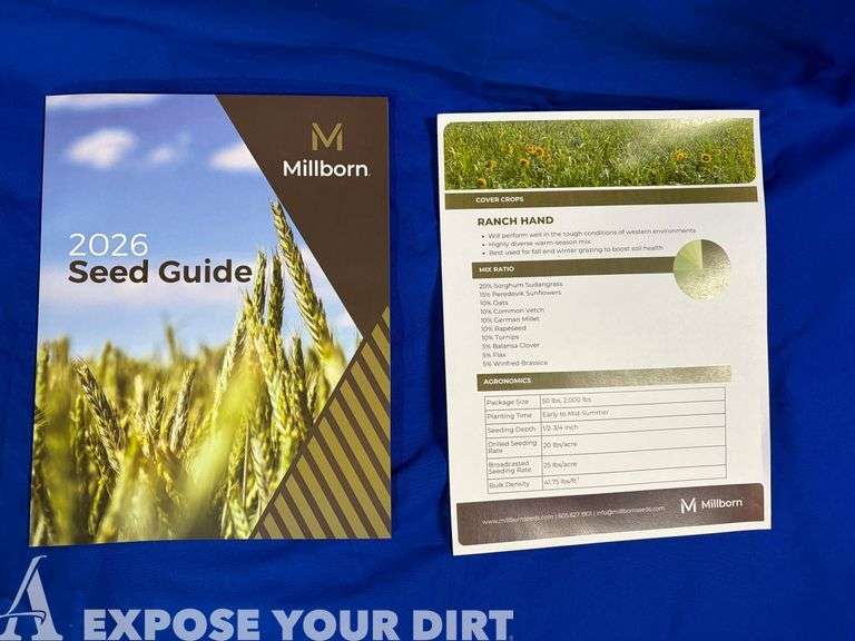 50lbs of cover crop seed