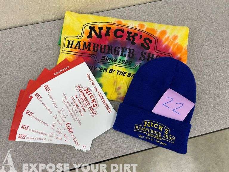Nick's Hamburger Shop Goodies