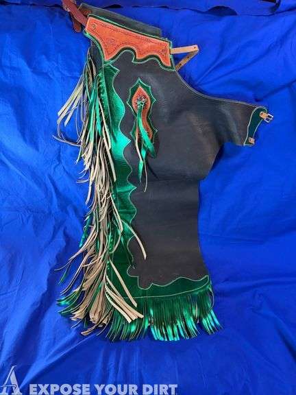 Youth roughstock chaps