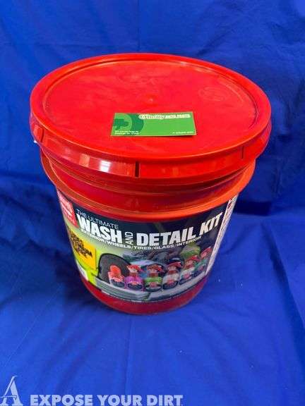 Car wash detail bucket