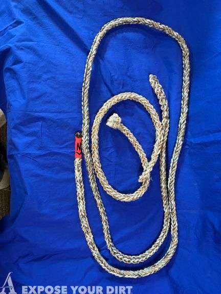 One braided 10 ft leadrope and one braided hobble handmade