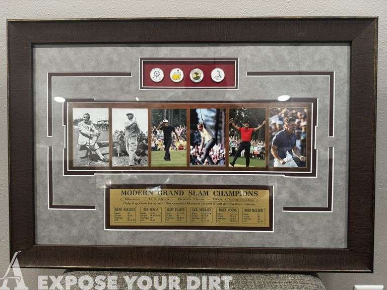 Golf Grand Slam Collage