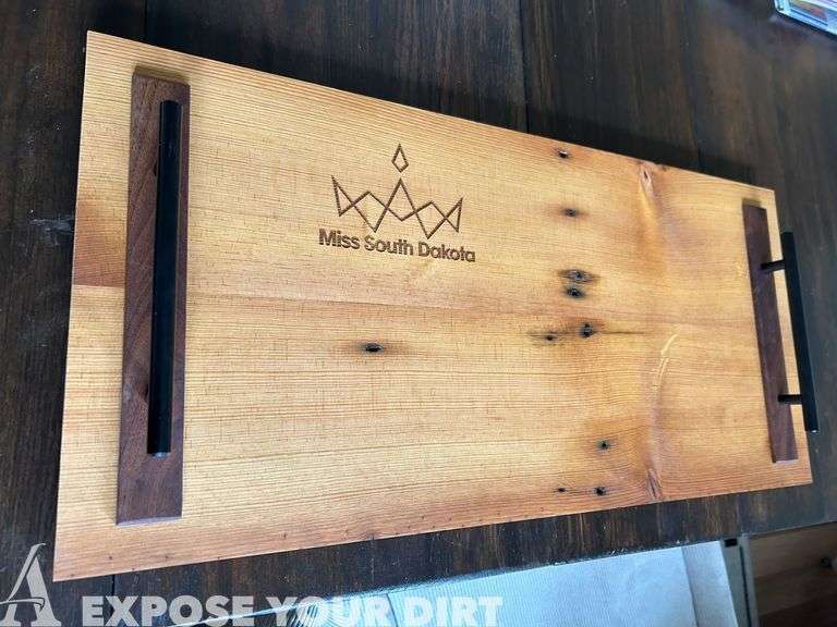 Custom Miss SD Serving Platter, Kianna Healy