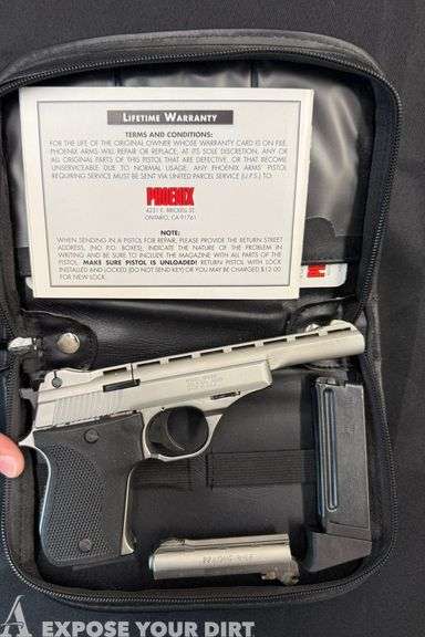 NEW Phoenix Arms .22 Pistol