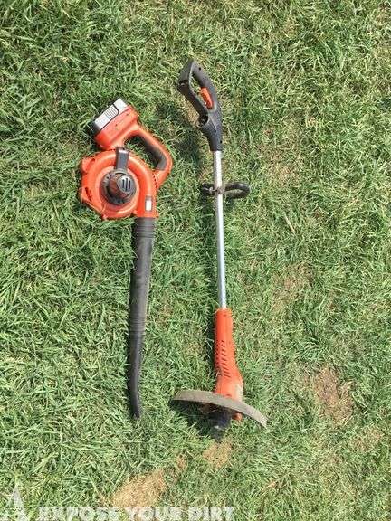 Black and Decker Weed Eater & Blower