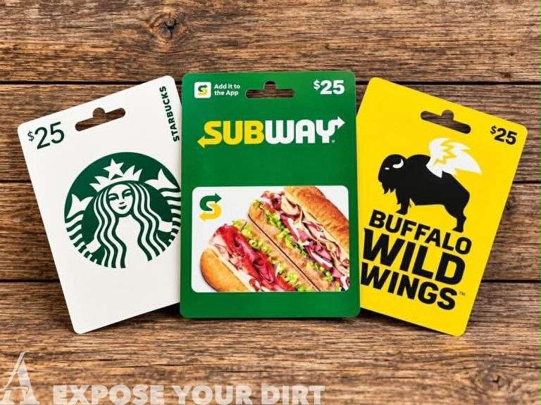 Lunch or Dinner Gift Card Basket