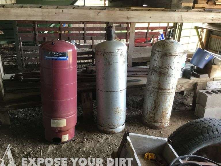 Water System and Propane Tanks
