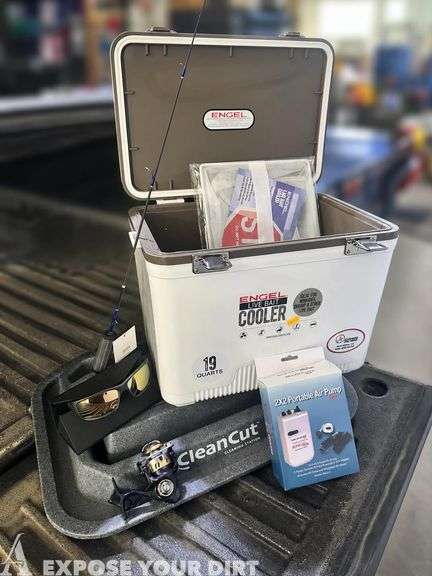Fishing Basket with  RLVNT Ranger Sunglasses