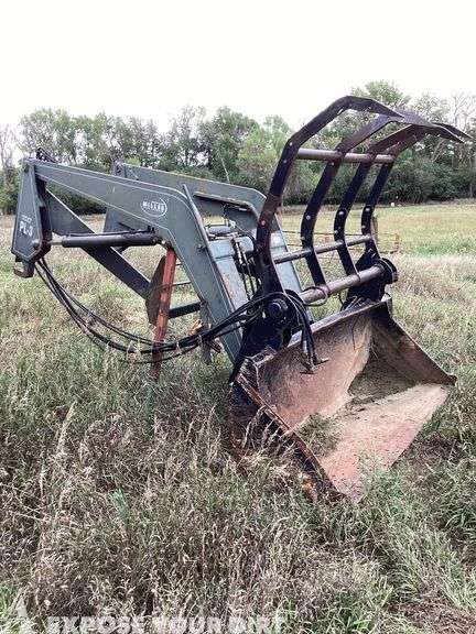 Miller Loader and Grapple Bucket