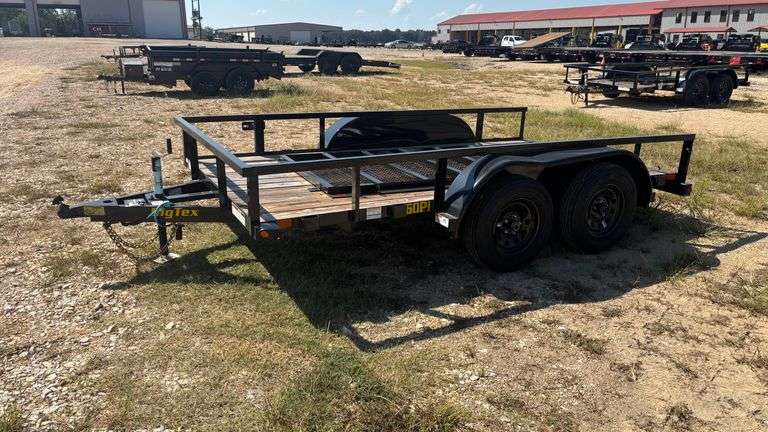 2025 BIG TEX 60PI-12BK4RG BUMPER PULL TRAILER - VIN: 16V1U1526S3416634