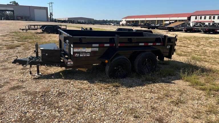 2023 PJ 1D142 BUMPER PULL DUMP TRAILER - VIN: 4P51D1420P1394877