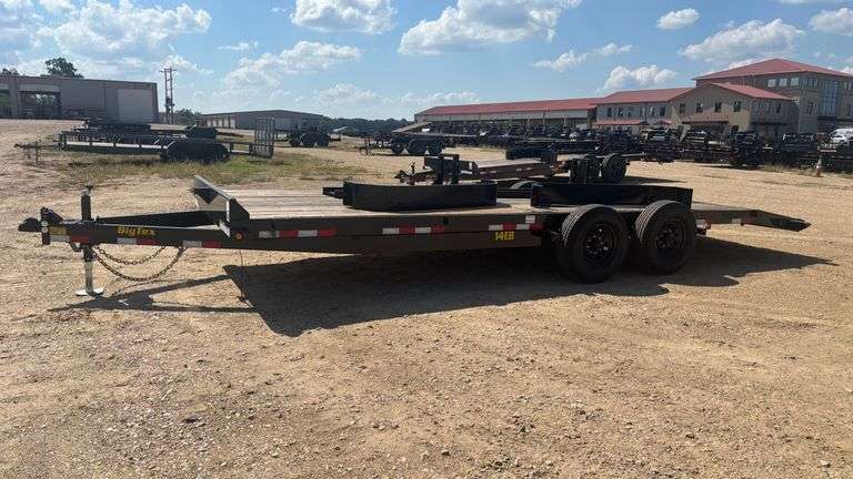 2025 BIG TEX 14EB-22D2A-KRBK BUMPER PULL TRAILER - VIN: 16V1C2727S3416681