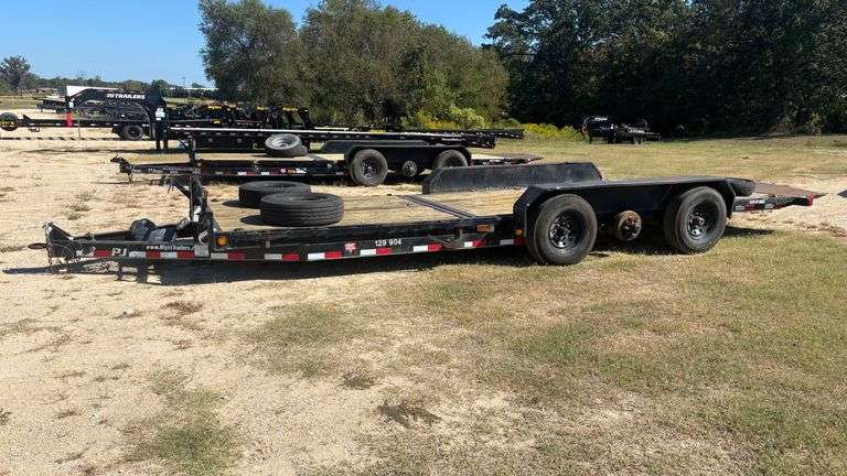 2022 PJ 1C293 PINTLE HITCH TILT DECK TRAILER - VIN: 4P51C2932N1370037
