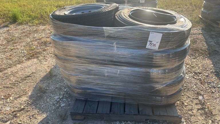 (10) TANDEM DUAL TIRES & WHEELS