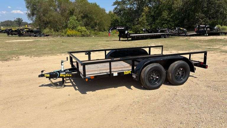 2025 BIG TEX 60PI-12BK4RG BUMPER PULL TRAILER - VIN: 16V1U1529S3416644