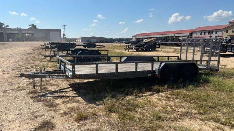 2023 PJ UL202 BUMPER PULL TRAILER - VIN: 3CV1U2424P2660198