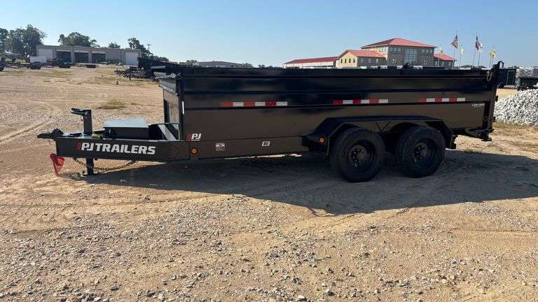 2025 PJ DE162 BUMPER PULL DUMP TRAILER - VIN: 4P51D2229S4006125