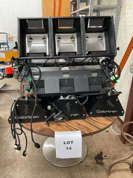 (6) Colortran stage lights