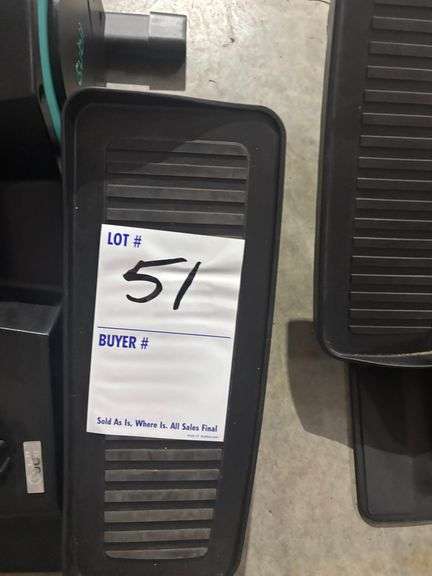 (2) PEDALING MACHINES