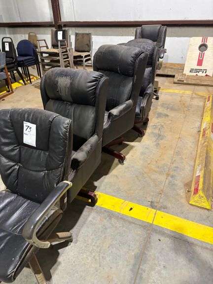 (6) ROLLING CHAIRS