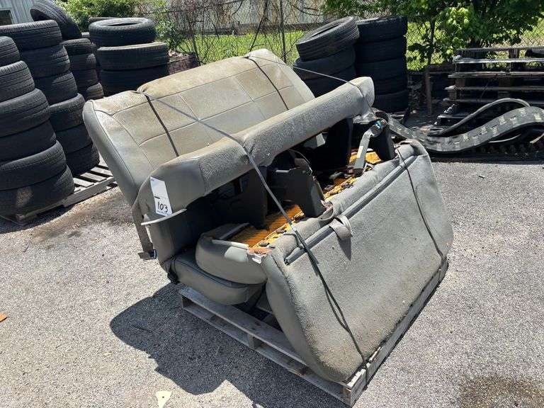(3) VEHICLE BENCH SEATS