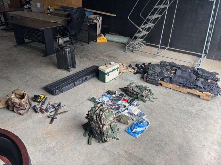 BACKPACKS, SURVIVAL GEAR, KNIVES, LUGGAGE, OTHER MISCELLANEOUS ITEMS