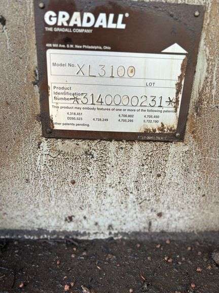2008 GRADALL XL3100 - SER: 3140000231