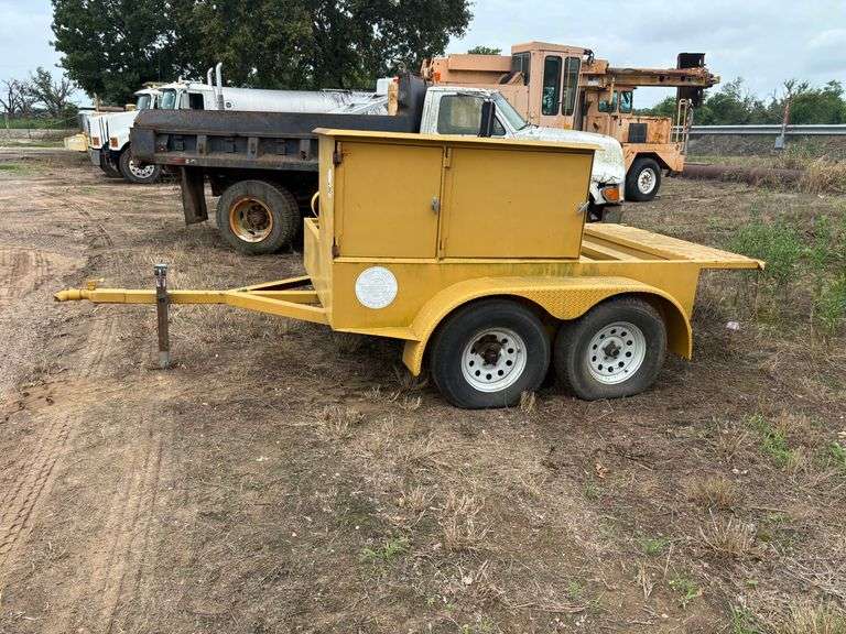 SHOP BUILT WELDING TRAILER