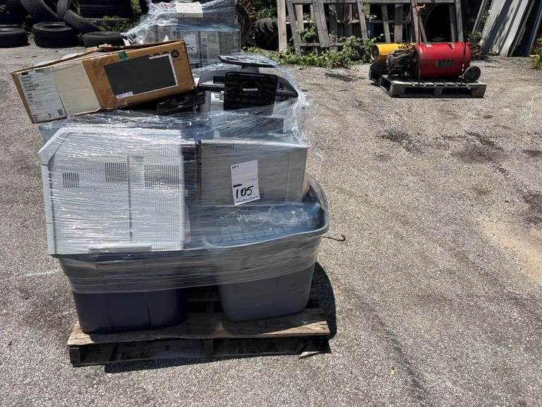 (2) PALLETS OF MISCELLANEOUS COMPUTER ELECTRONICS