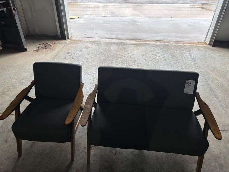 MATCHING LOVESEAT & CHAIR